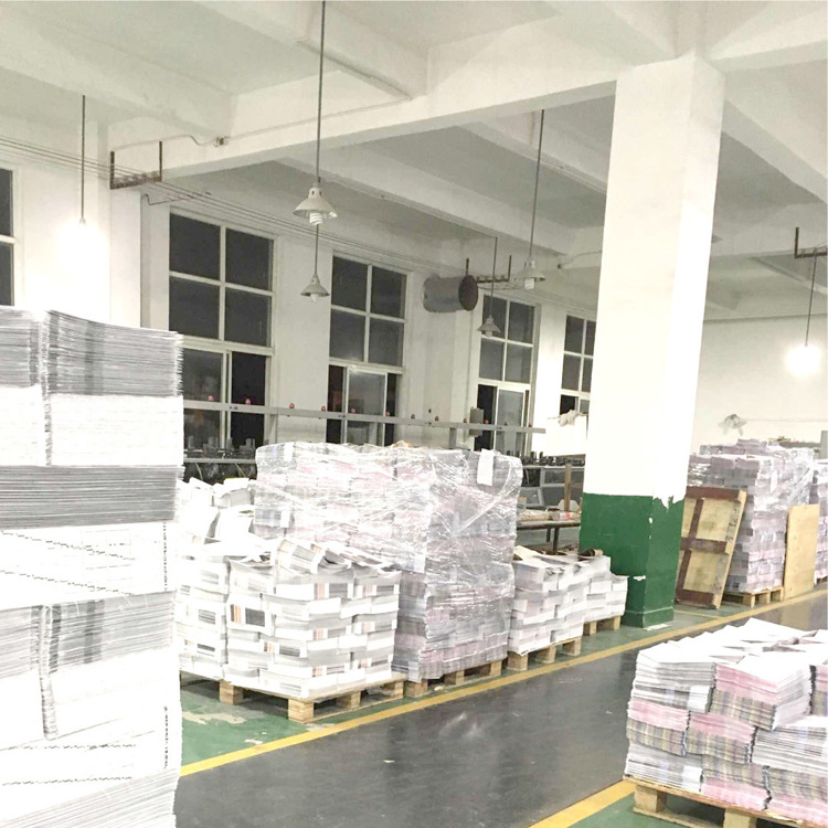 工廠設(shè)計創(chuàng)意產(chǎn)品目錄宣傳廣告頁彩色異形燙金雙膠紙三折頁印刷